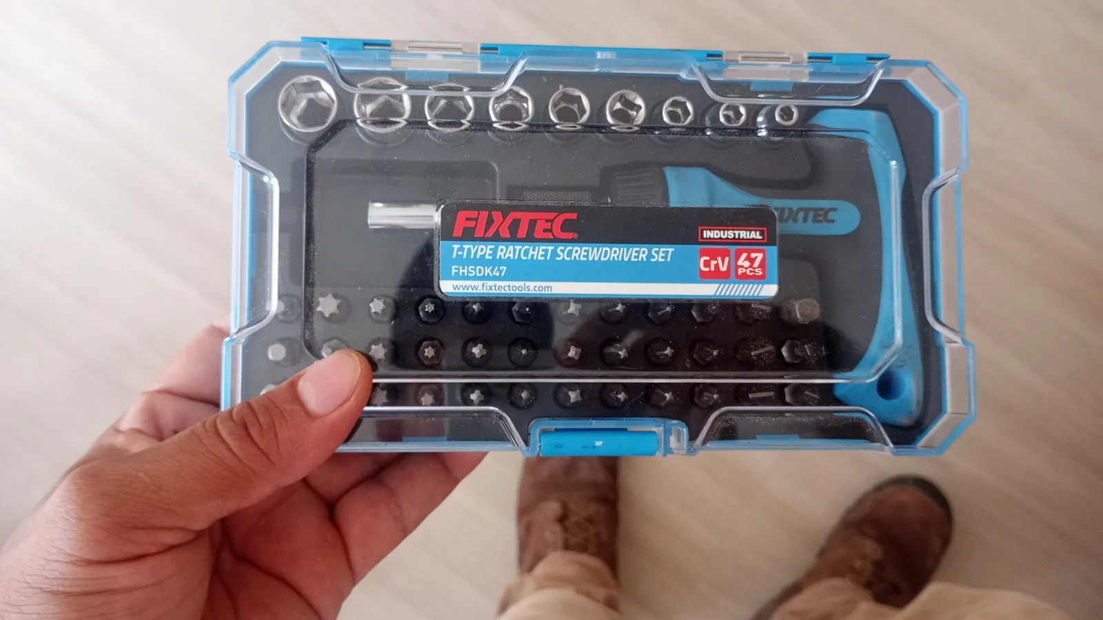 Juego FIXTEC FHSDK47 de destornillador en T con 47 piezas